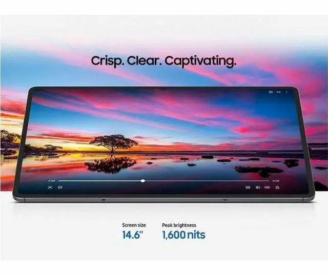 Alt view image 9 of 12 - Samsung Galaxy Tab S11 Ultra SM-X930 Tablet - 14.6" WQXGA+ - MediaTek Dimensity 9400+ (MT6991) Octa-core - 12 GB - 512 GB Storage - Android 16 - Gray  SM-X930NZAEXAR