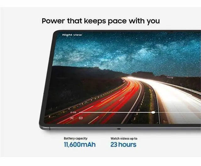 Alt view image 10 of 12 - Samsung Galaxy Tab S11 Ultra SM-X930 Tablet - 14.6" WQXGA+ - MediaTek Dimensity 9400+ (MT6991) Octa-core - 12 GB - 512 GB Storage - Android 16 - Gray  SM-X930NZAEXAR