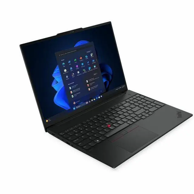Alt view image 2 of 8 - Lenovo ThinkPad E16 Gen 3 21TF001RUS 16" Touchscreen Notebook - Intel Core 5 210H - 16 GB - 512 GB SSD -Windows 11 Pro - Webcam - IEEE 802.11ax Wireless LAN Standard