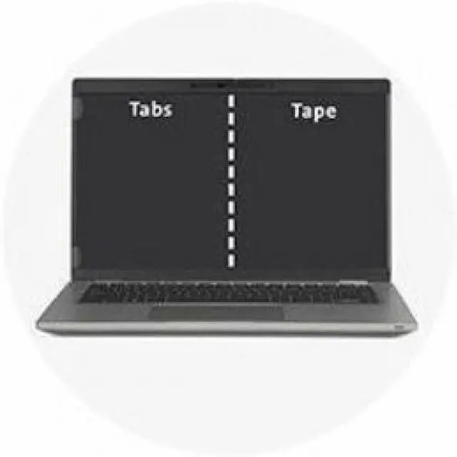 Alt view image 5 of 14 - Kensington EQ Privacy Screen Filter for Laptops 14.0" (16:9) - For 14" Widescreen LCD Notebook - 16:9 - Scratch Resistant - 2H - Plastic - Anti-glare