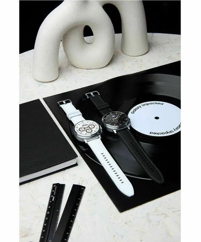 Alt view image 4 of 7 - Samsung Galaxy Watch8 Classic - 46 mm - 46.4 mm - Bioelectrical Impedance Analysis (BIA) Sensor, ECG Sensor, Heart Rate Monitor, Temperature Sensor, Accelerometer, Gyro Sensor, Barometer, Ambient Ligh