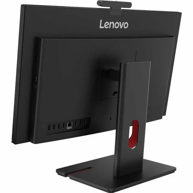 Alt view image 3 of 7 - Lenovo ThinkCentre M70a Gen 6 13AY000FUS All-in-One Computer - Intel Core Ultra 7 2nd Gen 265T - vPro Technology - 16 GB - 512 GB SSD - 23.8" Full HD Touchscreen - Desktop - Black - Intel Q870 Ch