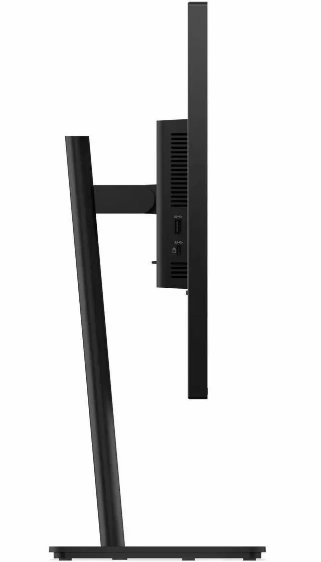 Alt view image 3 of 8 - Lenovo ThinkVision T27UD-40 27" Class 4K UHD LED Monitor - 16:9 - Eclipse Black - 27" Viewable - In-plane Switching (IPS) Technology - WLED Backlight - 3840 x 2160 - 1.07 Billion Colors - 35