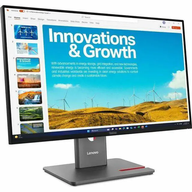 Alt view image 10 of 16 - Lenovo ThinkVision P24QD-40 23.8 inch Monitor
