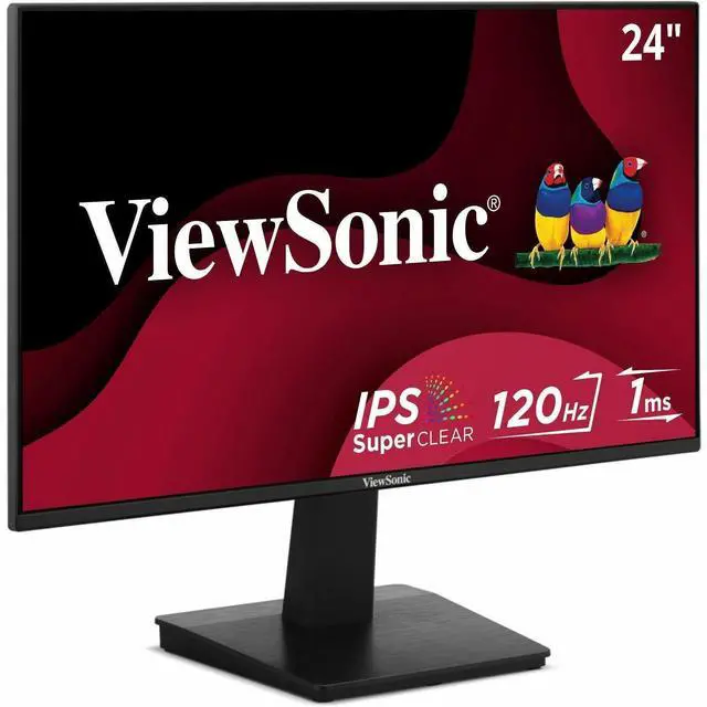 Alt view image 14 of 20 - ViewSonic VA2448-MH 24 Inch Full HD 1080p IPS Monitor with 120Hz, Variable Refresh Rate, Eye Care, HDMI, and VGA Inputs for Home and Office