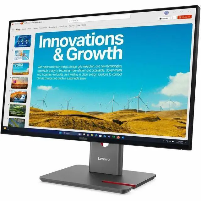 Alt view image 12 of 16 - Lenovo ThinkVision P24QD-40 23.8 inch Monitor