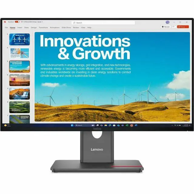 Alt view image 15 of 16 - Lenovo ThinkVision P24QD-40 23.8 inch Monitor