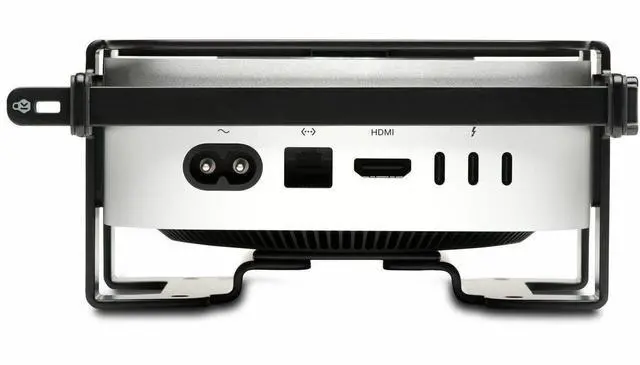 Alt view image 3 of 8 - Kensington Secure Mounting Bracket for Mac mini - Steel - Black