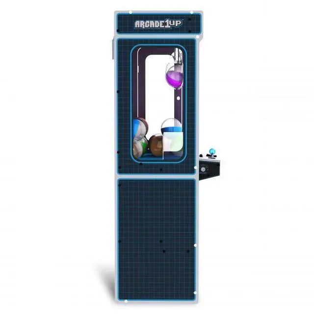 Alt view image 3 of 7 - Arcade1Up Claw Machine - Light-Up Marquee, Customizable - Perfect for Stuffed Animals, Plushies, Toys - Ultimate Arcade Game Room & Party Entertainmen