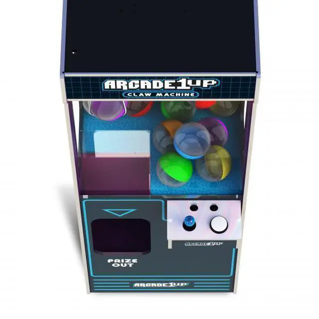 Alt view image 5 of 7 - Arcade1Up Claw Machine - Light-Up Marquee, Customizable - Perfect for Stuffed Animals, Plushies, Toys - Ultimate Arcade Game Room & Party Entertainmen