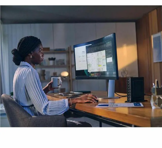 Alt view image 3 of 7 - HP EliteDesk 8 G1a Desktop Computer - AMD Ryzen AI 5 PRO 340 - 32 GB - 512 GB SSD - Mini PC - Jack Black - AMD Chip - Windows 11 Pro - AMD Radeon 840M Graphics DDR5 SDRAM - English Keyboard - IEEE 802