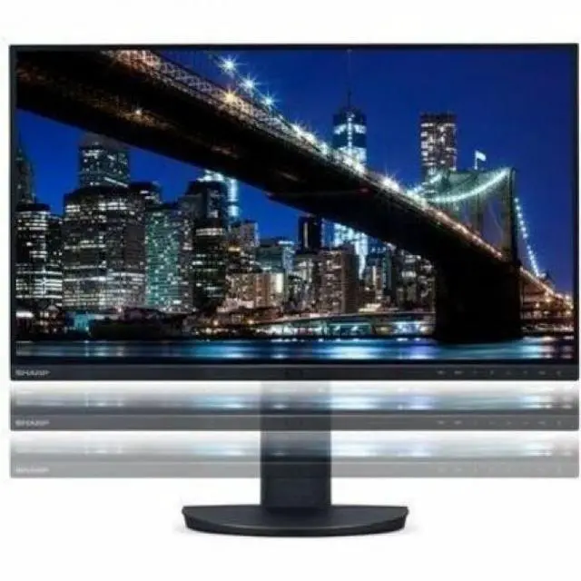 Alt view image 3 of 7 - Sharp MultiSync DD-EA242F 24" Class Full HD LED Monitor - 16:9 - 23.8" Viewable - In-plane Switching (IPS) Technology - LED Backlight - 1920 x 1080 - 16.7 Million Colors - 250 Nit - 6 ms - 7
