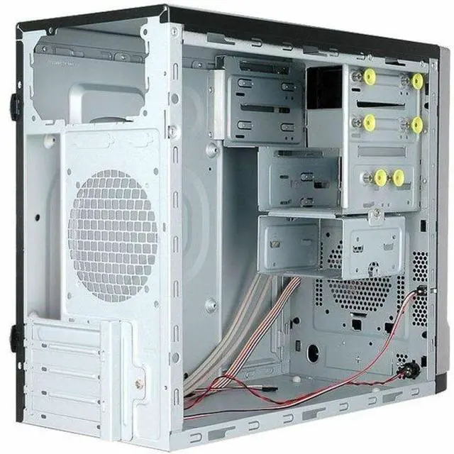 Alt view image 2 of 9 - In Win EM Computer Case - Mini-tower - Black - Micro ATX Motherboard Supported