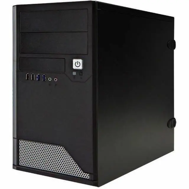 Alt view image 7 of 9 - In Win EM Computer Case - Mini-tower - Black - Micro ATX Motherboard Supported
