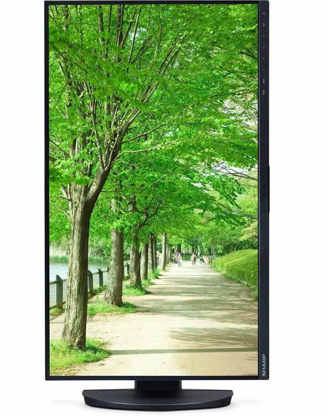 Alt view image 6 of 7 - Sharp MultiSync 24" Class Full HD LED Monitor - 16:9 - 23.8" Viewable - In-plane Switching (IPS) Technology - LED Backlight - 1920 x 1080 - 16.7 Million Colors - 250 Nit - 6 ms - Speakers -