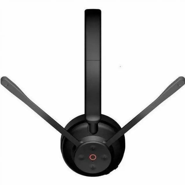 Alt view image 3 of 8 - Cyber Acoustics Professional Wireless Headset With AI Noise Cancelation - Stereo - Wireless - Bluetooth - Over-the-head - Binaural - Noise Canceling