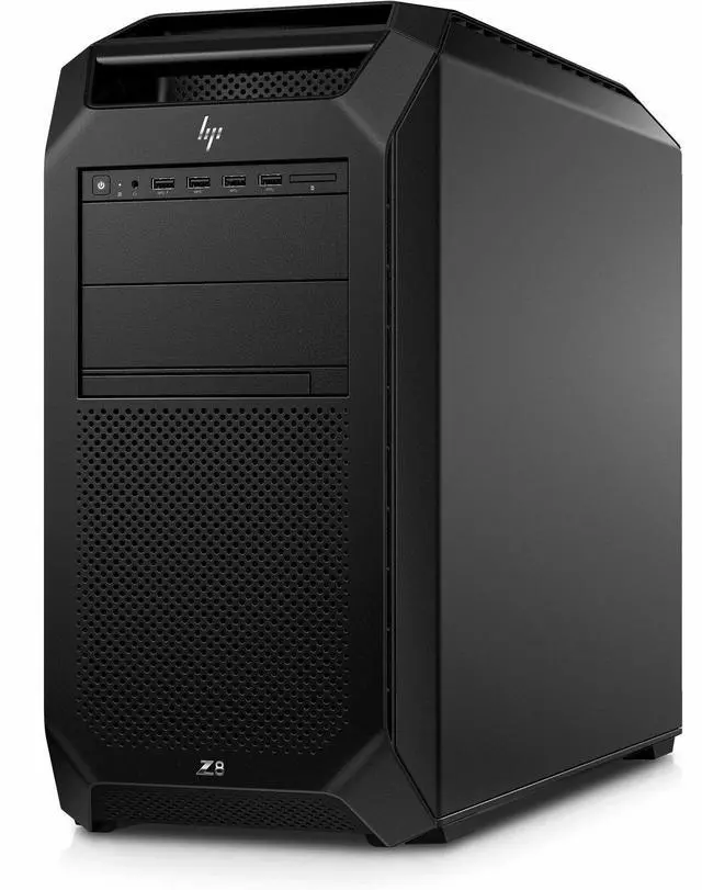Alt view image 3 of 3 - HP Z8 G5 Workstation - Intel Xeon Silver 4514Y - 64 GB - 512 GB SSD - Tower - Black - Smart Buy - Intel C741 Chip - Windows 11 Pro - NVIDIA RTX 4000 Ada Generation 20 GB Graphics - Serial ATA/600, NVM