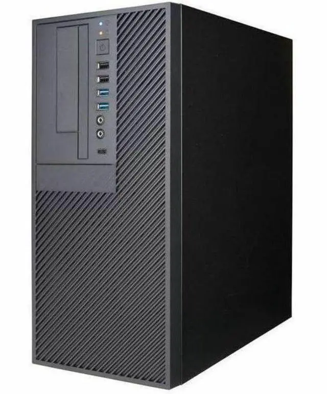 Alt view image 5 of 8 - In Win CP Series - Mini-tower - Black - 3 x Bay - 450 W - Power Supply Installed - Micro ATX, Mini ITX Motherboard Supported - 2 x Fan(s) Supported - 1 x External 3.5" Bay - 1 x Internal 3.5