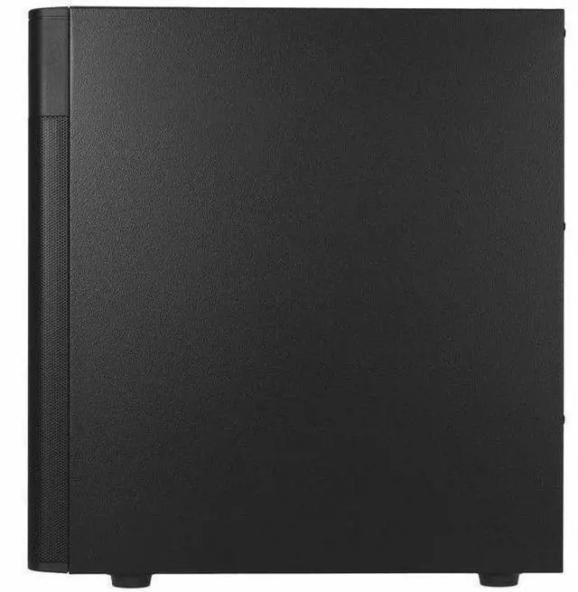 Alt view image 2 of 7 - In Win CT Series 17.1L Small Form Factor Micro-ATX Mini Tower Chassis - Small Tower - Black - Tempered Glass, Mesh - 1 x Bay - 450 W - Power Supply Installed - Micro ATX, Mini ITX Motherboard Supporte