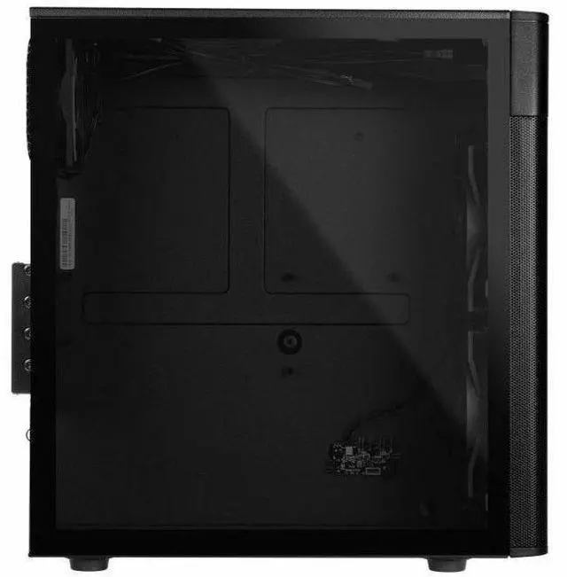 Alt view image 7 of 7 - In Win CT Series 17.1L Small Form Factor Micro-ATX Mini Tower Chassis - Small Tower - Black - Tempered Glass, Mesh - 1 x Bay - 450 W - Power Supply Installed - Micro ATX, Mini ITX Motherboard Supporte