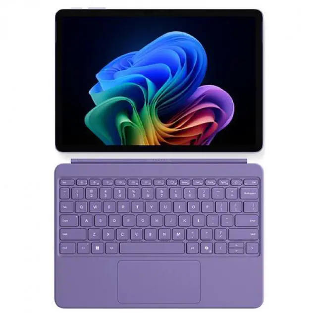 Main image of Microsoft Surface Pro Copilot+ PC Violet + Surface Pro 12" Keyboard Violet