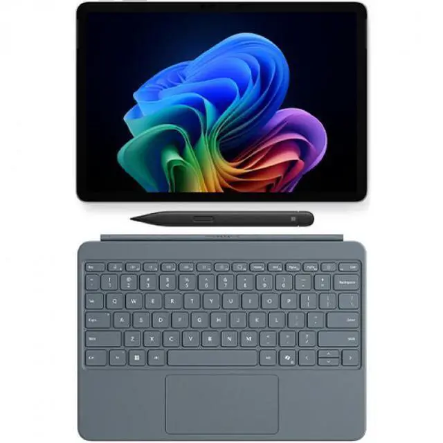 Main image of Microsoft Surface Pro Copilot+ PC Platinum + Surface Slim Pen 2 Ocean