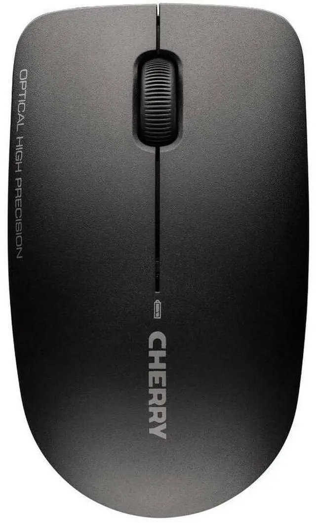 Alt view image 4 of 5 - CHERRY DW 3000 Wireless Keyboard & Mouse Set - French Layout - Black - USB Wireless RF - Optical - 1200 dpi - 3 Button - Scroll Wheel - Calculator, Email, Browser, Sleep Hot Key(s) - Symmetrical -