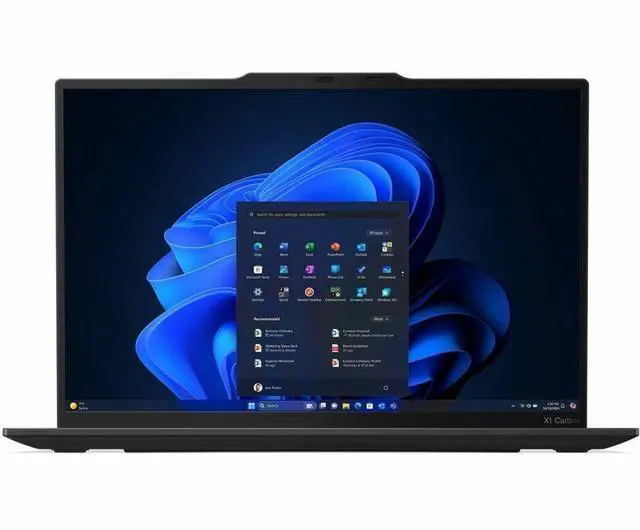 Alt view image 4 of 7 - Lenovo ThinkPad X1 Carbon Gen 13 21NX00FUUS 14" Touchscreen Ultrabook - WUXGA - 60 Hz - Intel Core Ultra 7 255U - Intel Evo Platform - 16 GB - 512 GB SSD - English Keyboard - Black Paint - Intel