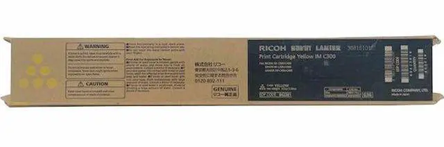 Main image of Ricoh Original Laser Toner Cartridge - Yellow - 1 Each - 6000 Pages
