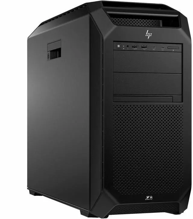 Alt view image 3 of 4 - HP Z8 Fury G5 Workstation - 1 x Intel Xeon w7-3545 - 16 GB - 512 GB SSD - Tower - Black - Smart Buy - Intel W790 Chip - Windows 11 Pro - NVIDIA RTX 4000 Ada Generation 20 GB Graphics - Serial ATA/600,