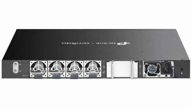 Alt view image 4 of 7 - TP-Link Omada 26-Port 10G Stackable L3 Managed Aggregation Switch with 6 25G Slots - Manageable - 10 Gigabit Ethernet, 25 Gigabit Ethernet - 10GBase-X, 25GBase-X - 3 Layer Supported - 86.70 W Power Co