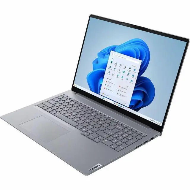 Alt view image 5 of 8 - Lenovo ThinkBook 16 G8 IAL 21SK0095US 16" Notebook - Intel Core Ultra 5 225U - 16 GB - 512 GB SSD - Windows 11 Pro - Webcam - IEEE 802.11ax Wireless LAN Standard