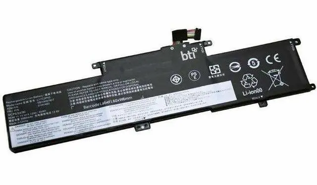 Alt view image 2 of 2 - BTI 01AV481-BTI 11.1V 45Whr Li-IOn Battery for Select Lenovo ThinkPad L380