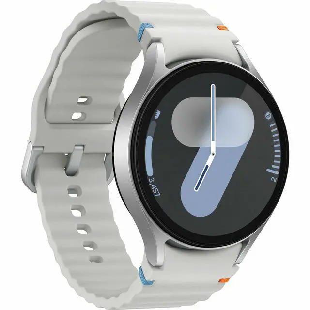 Alt view image 3 of 7 - Samsung Galaxy Watch7 44mm, Silver, LTE - 44.4 mm - 44.4 mm - Heart Rate Monitor - Camera - Heart Rate, Sleep Quality, Steps Taken1.60 GHz - 21.10 GB - 1.5" - Super AMOLED - Wear OS - Bluetooth -