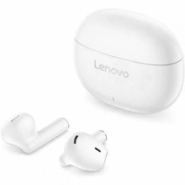 Alt view image 13 of 14 - Lenovo E310 True Wireless Stereo Earbuds (White)