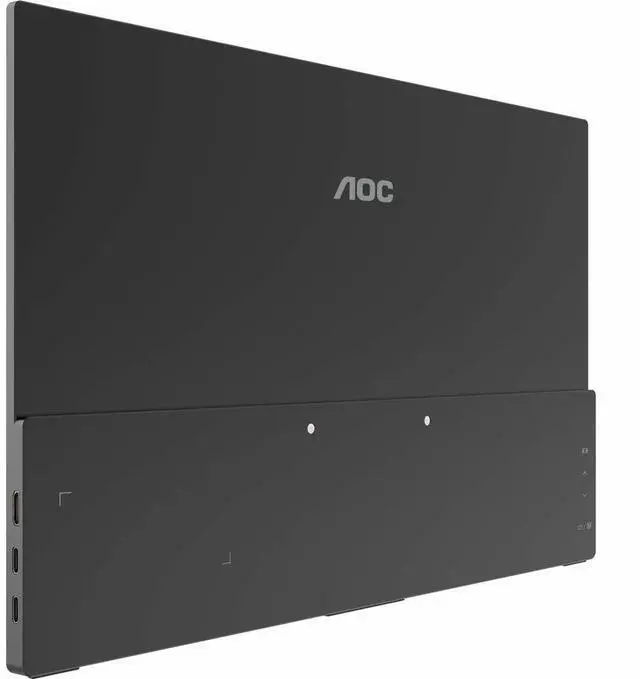 Alt view image 5 of 7 - AOC 16E10 - 15.6 inch Portable Monitor, LED, FHD, 2xUSB-C, Mini-HDMI, 3 Year Manufacturer Warranty - 16" - 15.6" Viewable - In-plane Switching (IPS) Technology - LED Backlight - 1920 x 1080