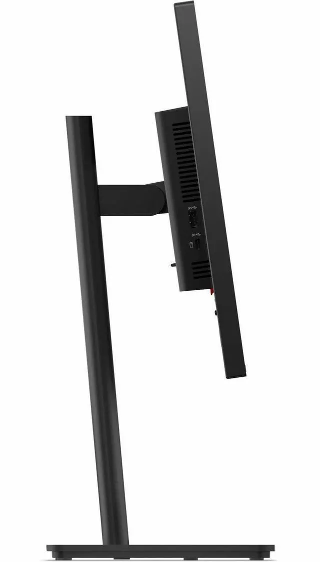 Alt view image 2 of 8 - Lenovo ThinkVision T24D-40 24" Class Full HD LED Monitor - 16:9 - Eclipse Black - 23.8" Viewable - In-plane Switching (IPS) Technology - WLED Backlight - 1920 x 1080 - 16.7 Million Colors -