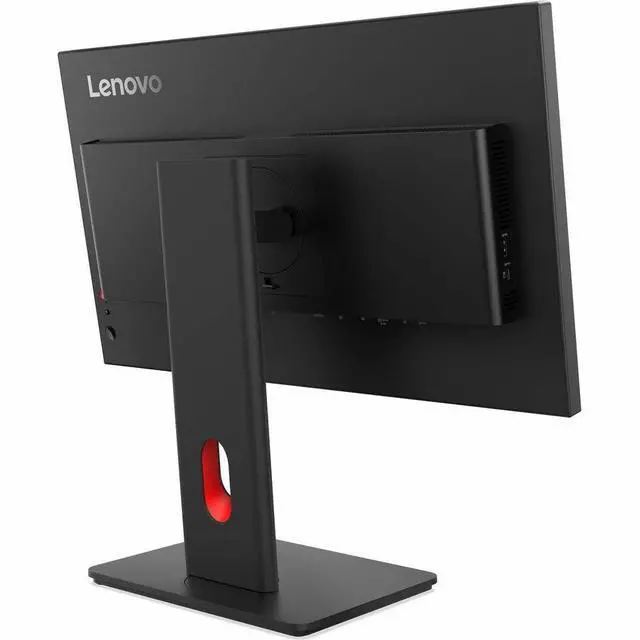 Alt view image 3 of 8 - Lenovo ThinkVision T24D-40 24" Class Full HD LED Monitor - 16:9 - Eclipse Black - 23.8" Viewable - In-plane Switching (IPS) Technology - WLED Backlight - 1920 x 1080 - 16.7 Million Colors -