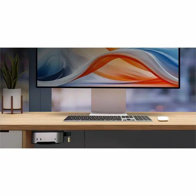 Alt view image 9 of 14 - Sonnet MacCuff Mounting Bracket for Apple Mac Mini M4