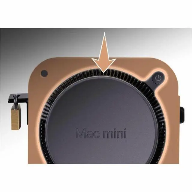 Alt view image 11 of 14 - Sonnet MacCuff Mounting Bracket for Apple Mac Mini M4