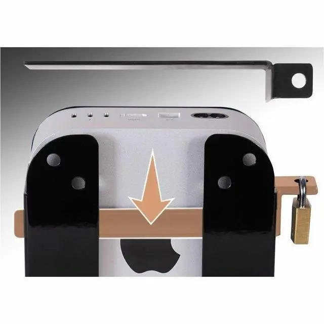 Alt view image 13 of 14 - Sonnet MacCuff Mounting Bracket for Apple Mac Mini M4