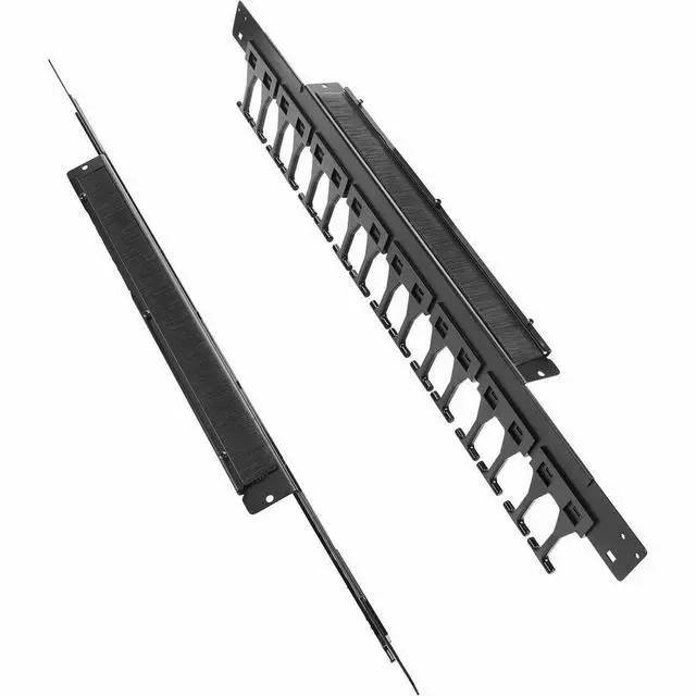 Alt view image 6 of 7 - Tripp Lite series SmartRack Cable Routing - Vertical Cable Finger - Black - 48U Rack Height - Cold Rolled Steel