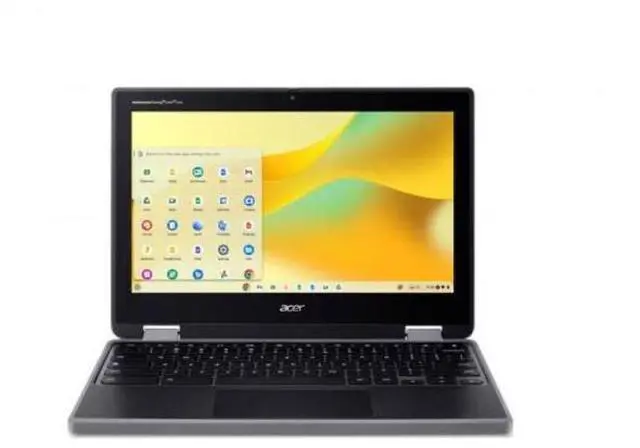 Main image of Acer Chromebook Spin 311 R724T R724T-K70P 11.6" Touchscreen Convertible 2 in 1 Chromebook - HD - MediaTek MT8 MT8186TV/AZA - 8 GB - 64 GB Flash Memory - English (US) Keyboard - Black - MediaTek C