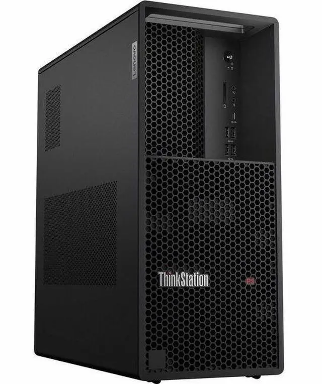 Main image of Lenovo ThinkStation P3 30GS00E4US Workstation - 1 Core i7 14th Gen i7-14700K - vPro Technology - 64 GB - 2 TB SSD - Tower - Intel W680 Chip - Windows 11 Pro - UHD Graphics 770 Graphics - Serial ATA, N