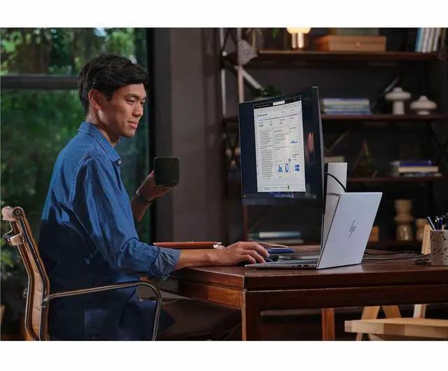 Alt view image 6 of 7 - HP EliteBook 8 G1i 14" Notebook - Intel Core Ultra 5 225U - 16 GB - 512 GB SSD - Windows 11 Pro - Intel Arc Graphics - Webcam - IEEE 802.11be Wireless LAN Standard (C2EP2UT#ABA)