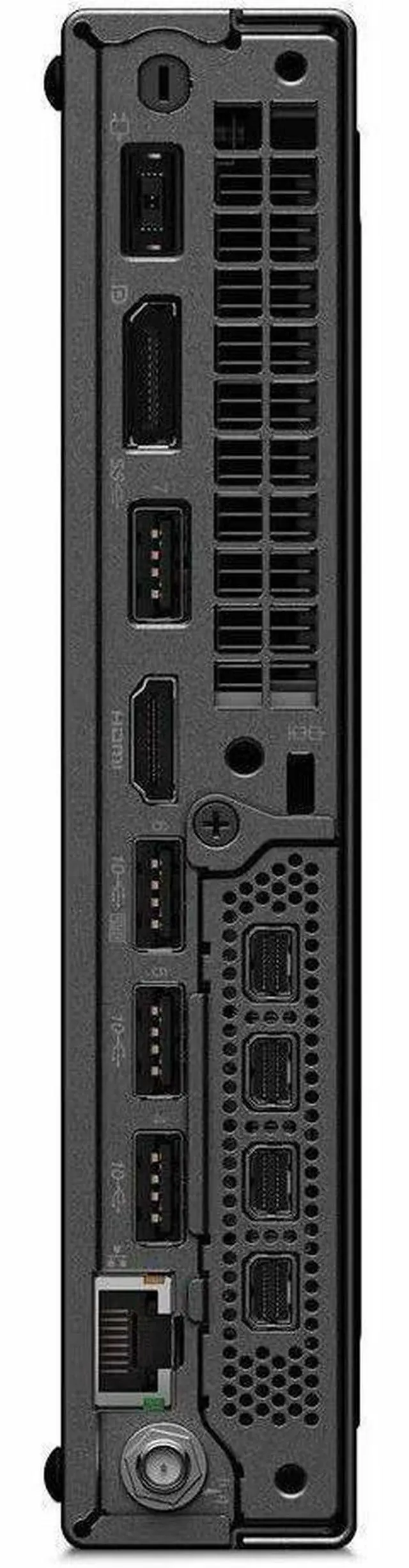 Alt view image 6 of 8 - Lenovo ThinkStation P3 Gen 2 30K5001VUS Workstation - 1 x Intel Core Ultra 7 265 - vPro Technology - 32 GB - 1 TB SSD - Tiny - Black - Intel Q870 Chip - Windows 11 Pro - 1 x NVIDIA RTX A1000 8 GB Grap