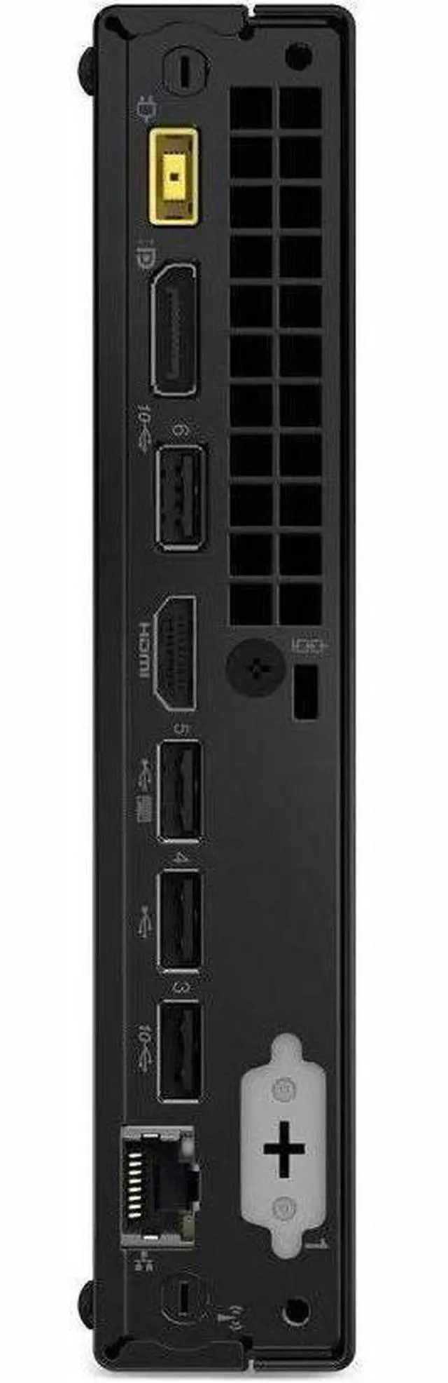 Alt view image 4 of 15 - Lenovo ThinkCentre neo 50q Gen 4 12LN0069US Desktop Computer - Intel Core i5 13th Gen i5-13420H - 8 GB - 512 GB SSD - Tiny - Black - Intel Chip - Windows 11 Pro - Intel UHD Graphics DDR4 SDRAM - Engli