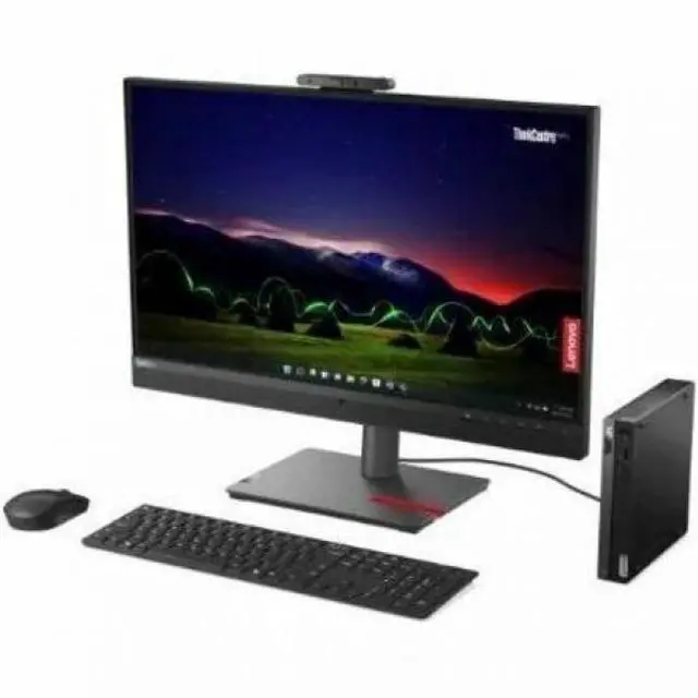 Alt view image 5 of 15 - Lenovo ThinkCentre neo 50q Gen 4 12LN0069US Desktop Computer - Intel Core i5 13th Gen i5-13420H - 8 GB - 512 GB SSD - Tiny - Black - Intel Chip - Windows 11 Pro - Intel UHD Graphics DDR4 SDRAM - Engli