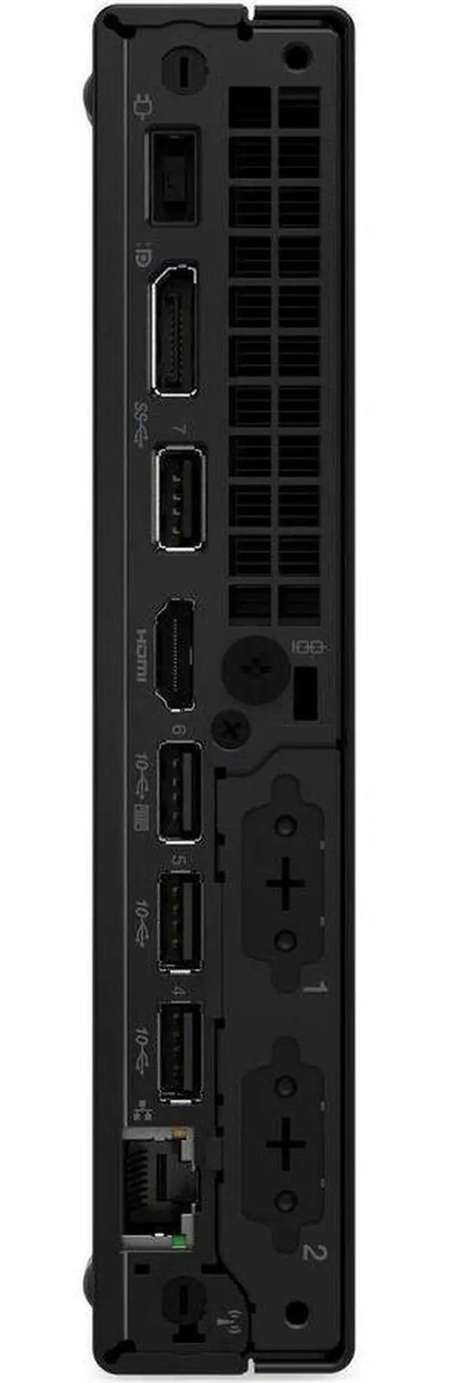 Alt view image 4 of 6 - Lenovo ThinkCentre M90q Gen 6 13AC001RUS Desktop Computer - Intel Core Ultra 5 235 - 16 GB - 512 GB PCI Express NVMe 4.0 x4 SSD - Tiny - Black - Intel Q870 Chip - Windows 11 Pro - Intel DDR5 SDRAM - E