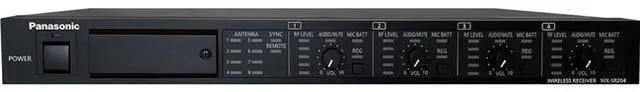 Main image of Panasonic WX-SR204 4-Channel Digital Wireless Mic Receiver